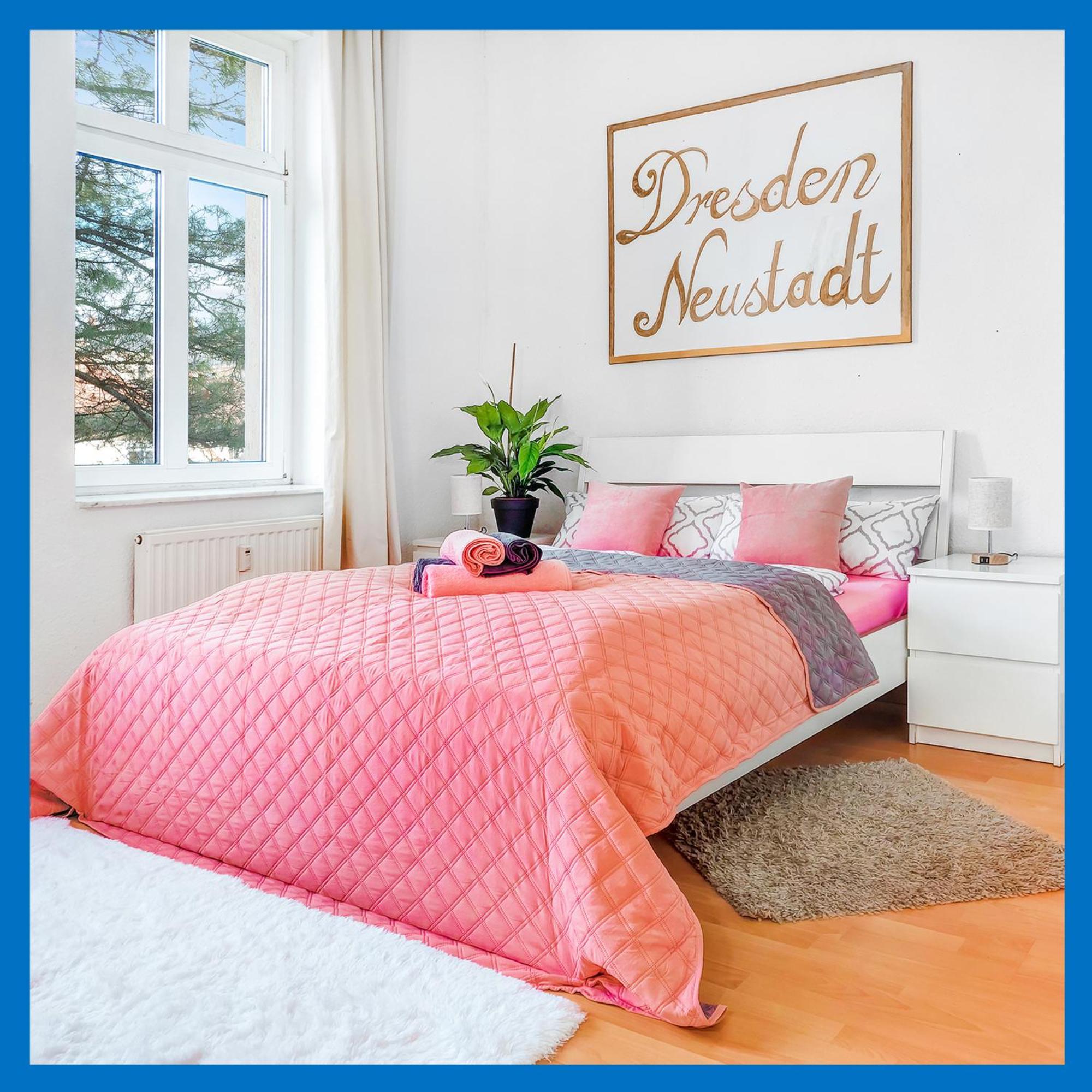 Bis 6 Personen - Helle, Ruhige Whg, 2 Baeder, Dd Neustadt, Top Lage Dresde Exterior foto